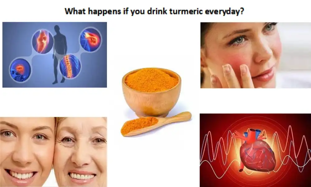 What happens if you drink turmeric everyday?